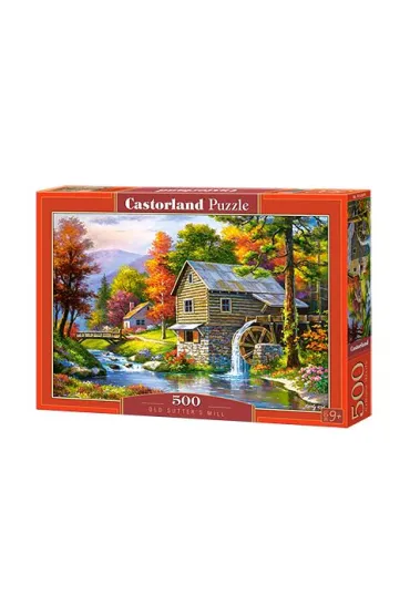 Puzzle 500 el. Stary m�yn Sutter Castorland