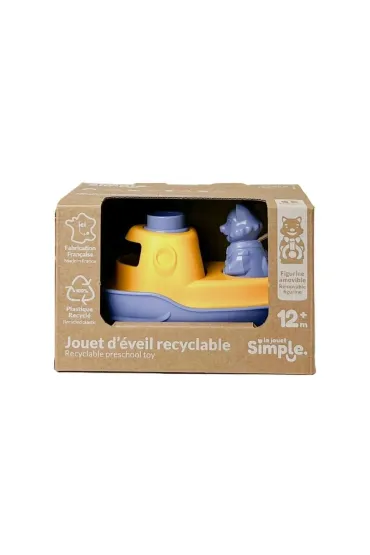 M�j pierwszy statek 2w1 niebieski Le Jouet Simple