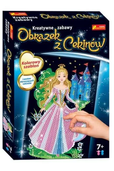 Ranok-Creative Obrazek z Cekin�w. Kr�lewna