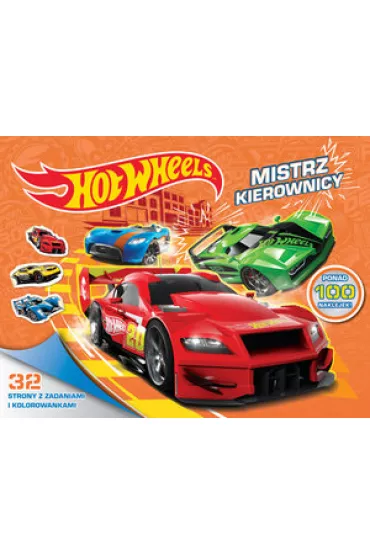 Hot Wheels Mistrz Kierownicy Blok z zadaniami