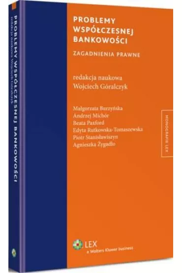 eBook Problemy wsp�czesnej bankowo�ci. Zagadnienia prawne pdf - Wojciech G�ralczyk