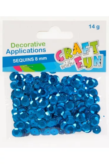 Craft with Fun Cekiny laser Guzik 8 mm