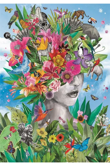Puzzle 500 el. Head In The Jungle Clementoni
