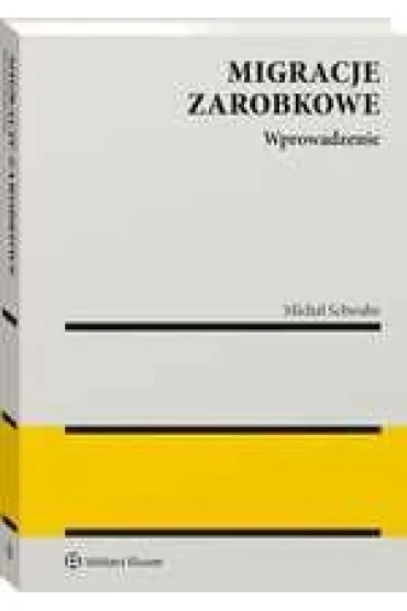 Migracje zarobkowe. Wprowadzenie do analizy - Micha� Schwabe