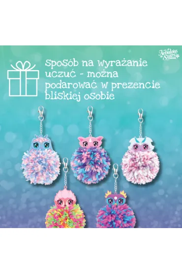 Zestaw do robienia breloczk�w z pomponami Nebulous Stars