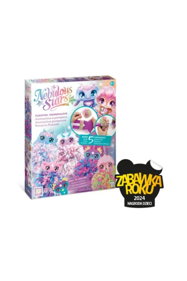 Zestaw do robienia breloczk�w z pomponami Nebulous Stars