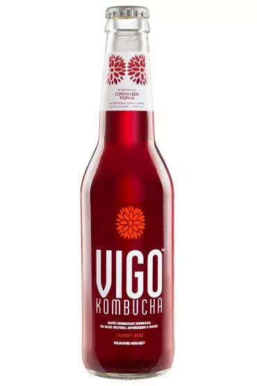 Vigo Yoko Nap�j Kombucha Jagody Acai 330 ml