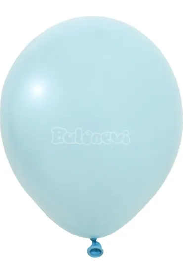 GoParty Balony lateksowe Macaron niebieskie 25cm 100 szt