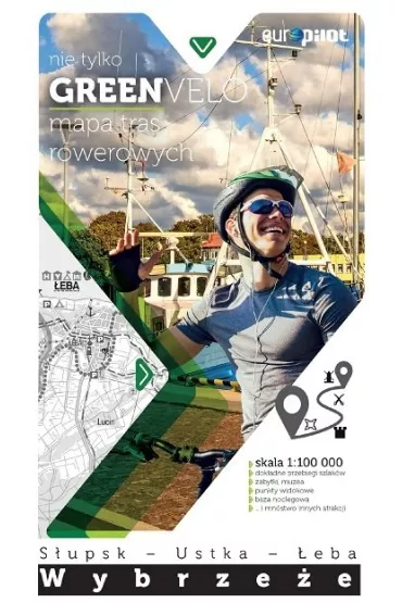 Wybrze�e wschodnie. Nie tylko Green Velo. Mapa tras rowerowych
