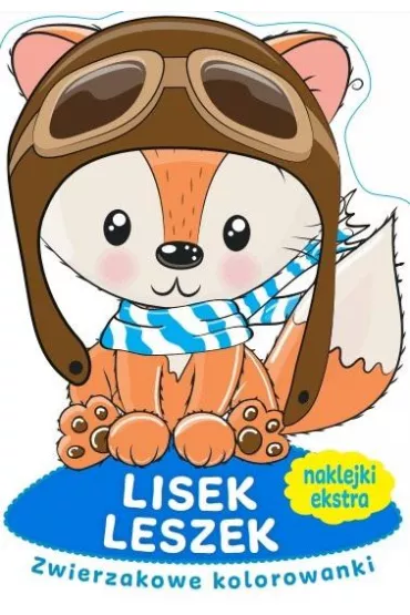 Zwierzakowe kolorowanki. Lisek Leszek