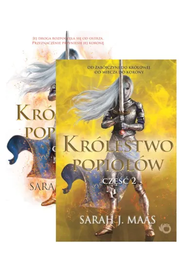 Pakiet Szklany Tron. Tom 7: Kr�lestwo popio��w. Cz�ci 1-2 - Sarah J. Maas