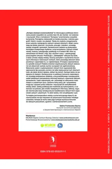 Kompas edukacji wczesnoszkolnej klasa III. Zestaw - Beata Szyma�ska, Rados�aw Szyma�ski