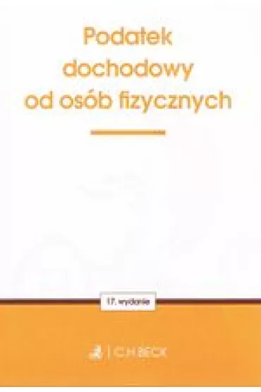Podatek Dochodowy Od Os�b Fizycznych