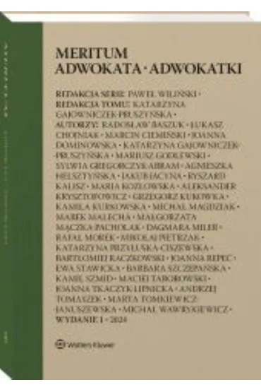 Meritum adwokata i adwokatki