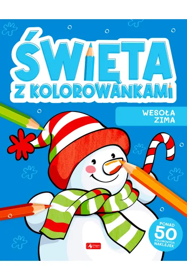 Weso�a zima. �wi�ta z kolorowankami