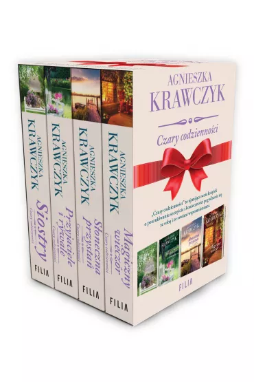 Pakiet Czary codzienno�ci. Tomy 1-4: Siostry, Przyjaciele i rywale, S�oneczna przysta�, Magiczny wiecz�r - Agnieszka Krawczyk