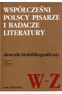 Wsp�cze�ni polscy pisarze i badacze literatury t 9