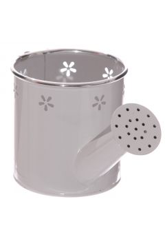 Metalowa konewka z kwiatowymi wyci�ciami 11cm