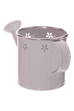 Metalowa konewka z kwiatowymi wyci�ciami 11cm