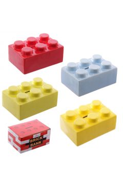 Skarbonka w kszta�cie klocka lego