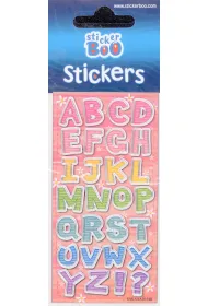 Sticker Boo Naklejki Literki 6,6 x 12,6 cm