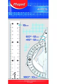 Maped Zestaw geometryczny Start Maxi 4 elementy