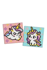Diamentowa mozaika na magnesie IDEYKA 9x9 cm kids Jednoro�ce