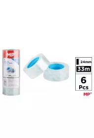 Mp Main Paper Tama samoprzylepna przezroczysta 24mmx33m (6szt)