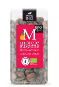 Eko Alfabet Morele suszone bezglutenowe 400 g Bio