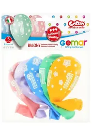 Godan Balony Premium Hel z nadr. 1, 13" op. 5szt.