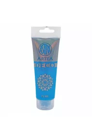 Astra Farba akrylowa Deco Artea tuba neonowa niebieski 75ml