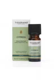 Tisserand Aromatherapy Olejek eteryczny Cyprysowy Cypress Wild Crafted 9 ml