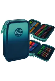 CoolPack Pi�rnik podw�jny z wyposa�eniem Jumper 2 Gradient Blue Lagoon