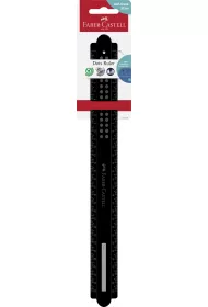 Faber-Castell Linijka Dots czarna 30cm