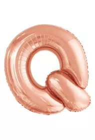 Amscan Balon foliowy litera Q r�owe z�oto 72x86cm