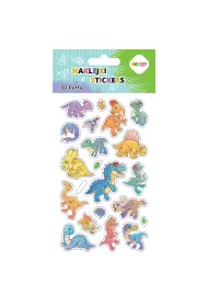 Happy Color Naklejki 3D PUFFY-Dino 10x20cm