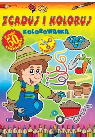 Kolorowanka. Zgaduj i koloruj *