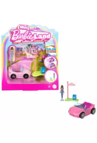 Barbie Mini BarbieLand. Kabriolet i minilalka Mattel