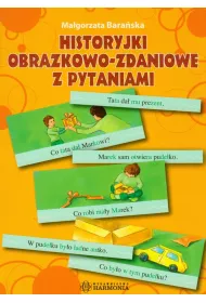 Historyjki obrazkowo zdaniowe z pytaniami