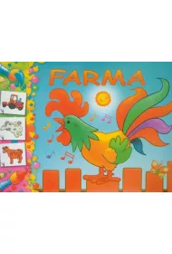 Farma. Malowanka z naklejkami