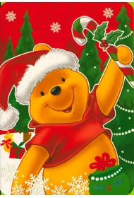 Verte Karnet z�oty Disney Bo�e Narodzenie