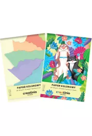 Top-2000 Papier kolorowy Creatinio A4 10 kartek