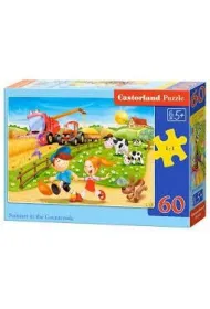 Puzzle 60 el. Lato na wsi Castorland
