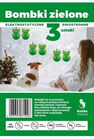 Kunke Bombki dwustronne elektrostatyczne 3 szt.