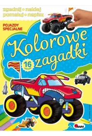 Kolorowe zagadki pojazdy specjalne * *