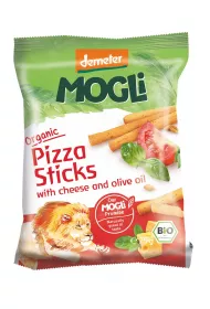 Mogli Paluszki o smaku pizzy z serem i oliw z oliwek demeter 75 g Bio