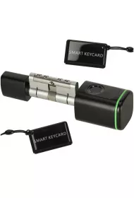 Zamek elektroniczny wkadka do drzwi na kod odcisk palca bluetooth
