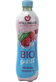 Hollinger Nap�j gazowany malinowy 30 % mniej cukru 500 ml Bio