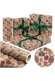 PaperHit Papier kraft Kolorowe Prezenty X-Strong 38cmx20m