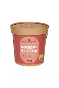 Brown House & Tea Rooibos & Cocoa Bio Herbata sypana 50 g